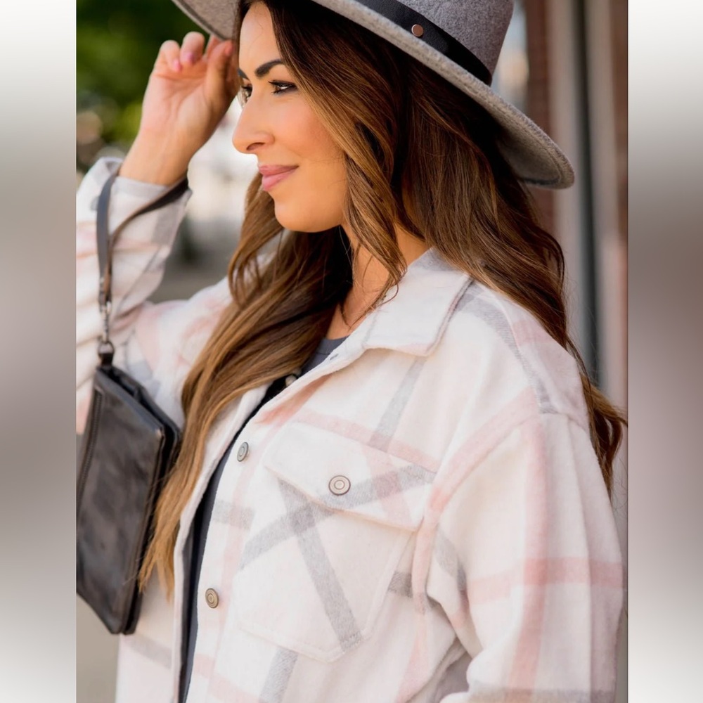 Kelly Utility collection Plaid Button-Up Jacket